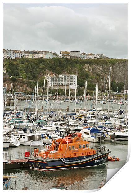The Torbay Lifeboat Print by graham young