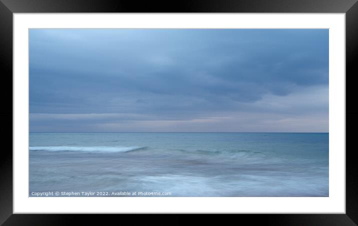 North Coast Scotland Framed Mounted Print by Stephen Taylor