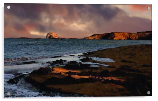 bass rock Acrylic by dale rys (LP)