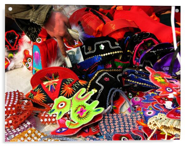 Selling Chinese, Lunar, New YearTraditional Decorations Acrylic by William Perry