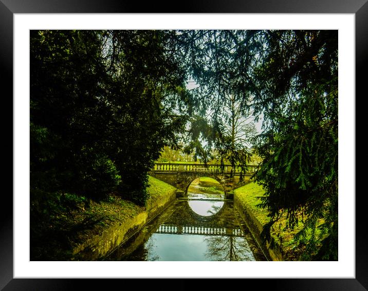 Golden Archway Framed Mounted Print by Simon Hill