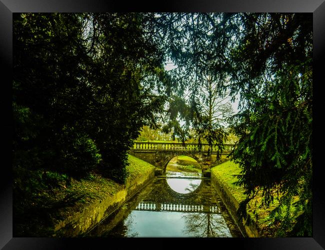 Golden Archway Framed Print by Simon Hill
