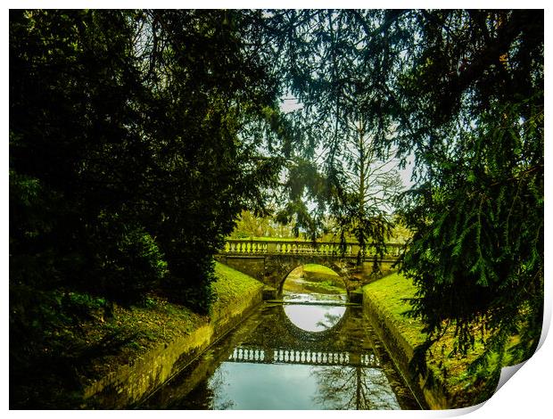 Golden Archway Print by Simon Hill