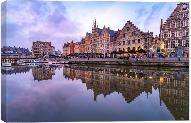 Gent Belgium Canvas Print by peter schickert