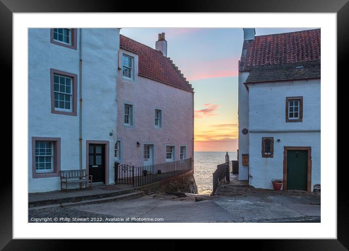 Pittenweem Framed Mounted Print by Philip Stewart