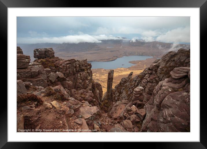 Stac Pollaidh Framed Mounted Print by Philip Stewart