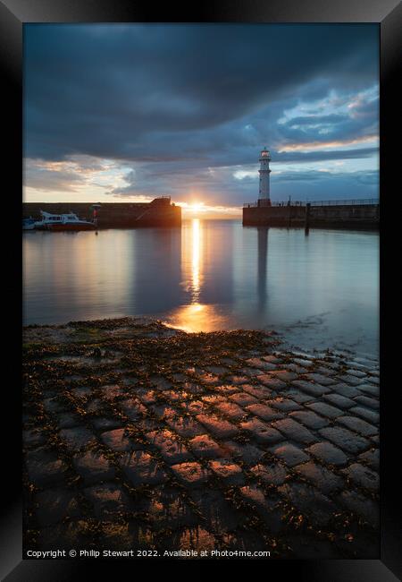 Newhaven Harbour Framed Print by Philip Stewart