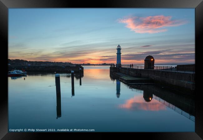 Newhaven Harbour Framed Print by Philip Stewart