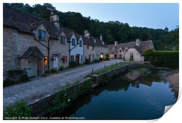 Castle Combe Print by Philip Stewart