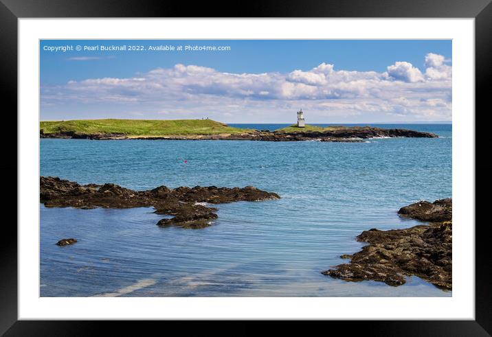 Elie Ness Lighthouse Fife Scotland Framed Mounted Print by Pearl Bucknall
