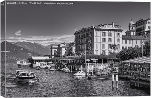 Bellagio, Lake Como, Italy Canvas Print by Stuart Wyatt