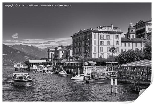 Bellagio, Lake Como, Italy Print by Stuart Wyatt