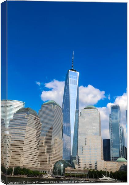 Freedom Tower Canvas Print by Simon Connellan