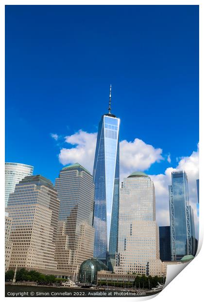 Freedom Tower Print by Simon Connellan
