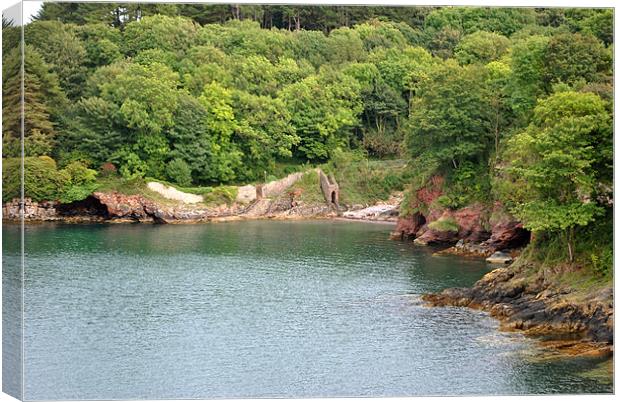 Fishcombe Cove Canvas Print by graham young