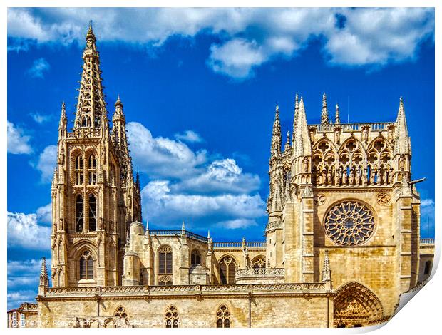 Gothic Masterpiece in Spain Print by Roger Mechan