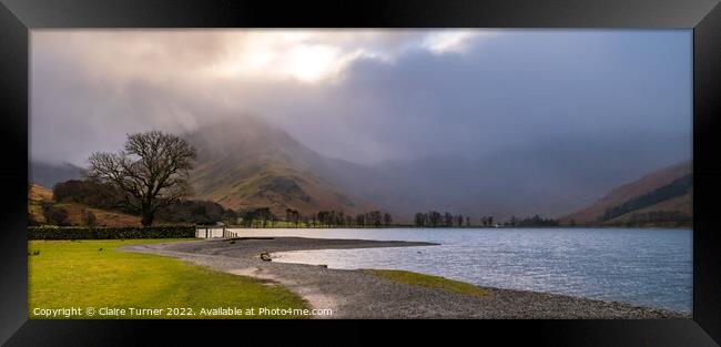 Buttermere lake Framed Print by Claire Turner