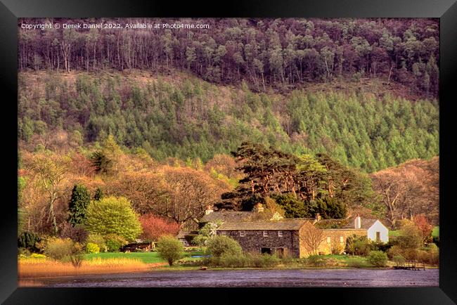 Watendlath, Lake District Framed Print by Derek Daniel