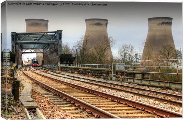 46100 Royal Scot At Ferrybridge Power Station 1 Canvas Print by Colin Williams Photography