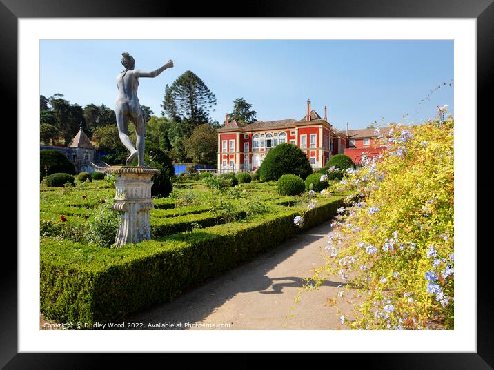 Majestic Marques da Fronteira Palace Framed Mounted Print by Dudley Wood