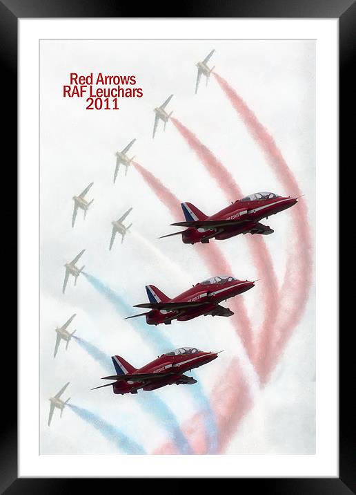 Air Display Framed Mounted Print by Sam Smith