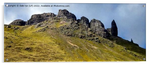 old man of storr Acrylic by dale rys (LP)