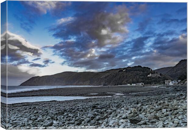 Lynmouth , Late February Afternoon Canvas Print by Philip Hodges aFIAP ,