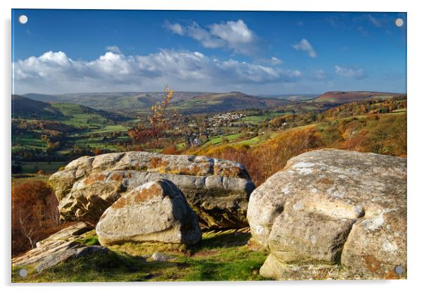 Surprise View in Autumn Acrylic by Darren Galpin