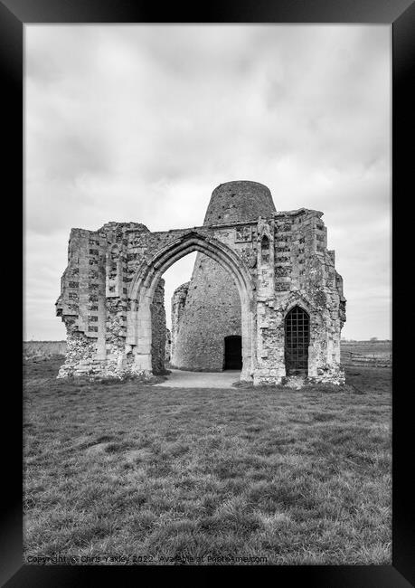 St Benet's Abbey, Norfolk Framed Print by Chris Yaxley