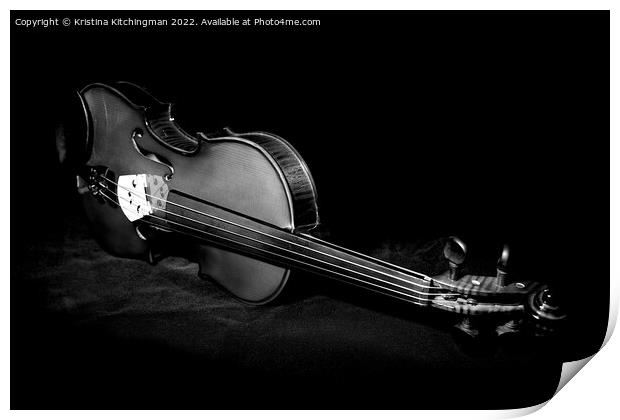 The Violin Print by Kristina Kitchingman