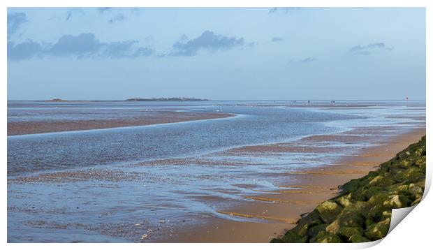 Dee Estuary panorama Print by Jason Wells