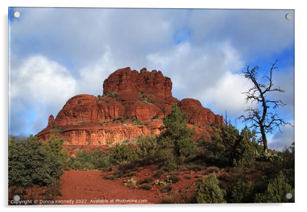 Bell Rock Acrylic by Donna Kennedy