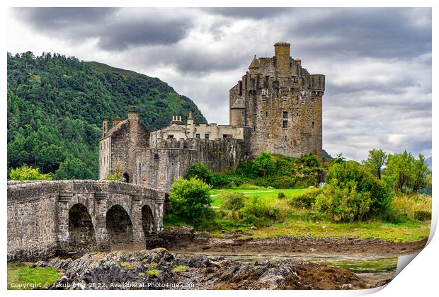 Donan Castel in Scotland  Print by Jakub Eter
