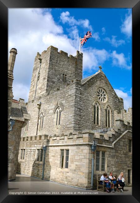 St Michaels Mount, Cornwall Framed Print by Simon Connellan
