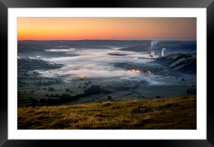 Cloud Inversion Framed Mounted Print by Kevin Elias