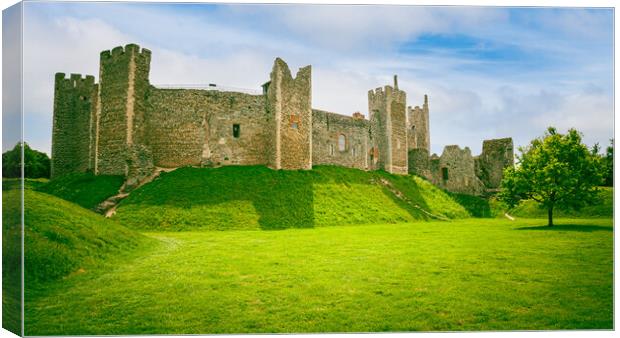 Majestic Fortress of History Canvas Print by Kevin Snelling