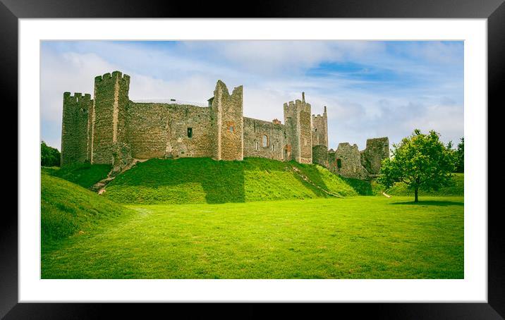 Majestic Fortress of History Framed Mounted Print by Kevin Snelling