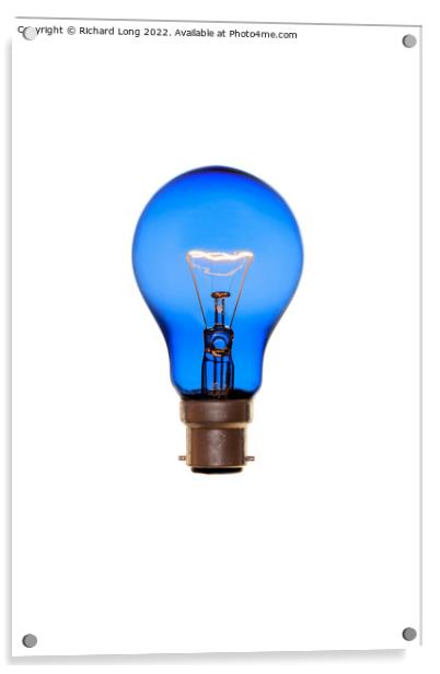  A Light Bulb Moment Acrylic by Richard Long
