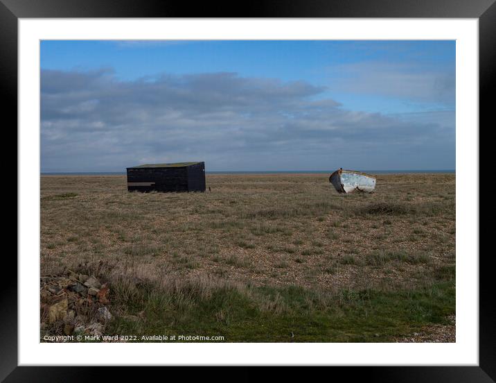 Where Yesterday is Now. Framed Mounted Print by Mark Ward