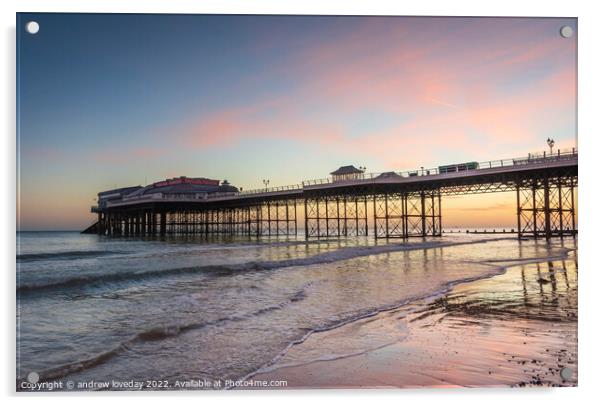 Cromer Pier  Acrylic by andrew loveday