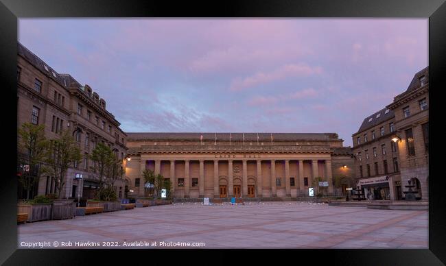 Dundee Caird Hall  Framed Print by Rob Hawkins