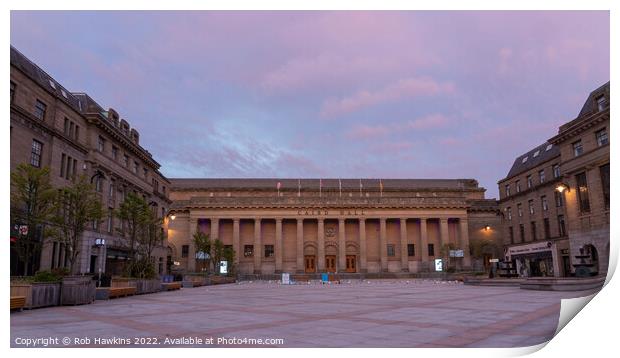 Dundee Caird Hall  Print by Rob Hawkins