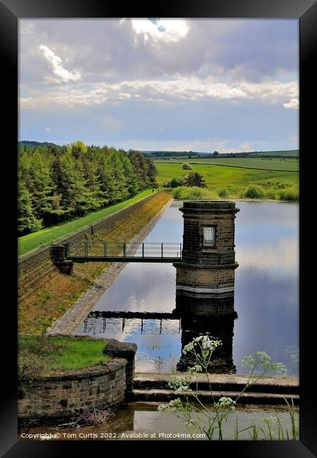  Ingbirchworth Reservoir Framed Print by Tom Curtis