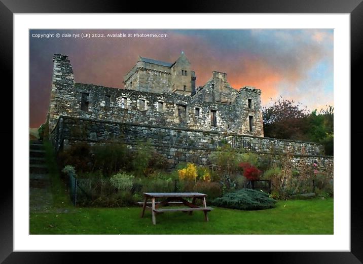 CASTLE CAMPBELL Framed Mounted Print by dale rys (LP)