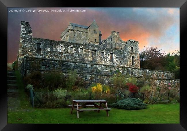 CASTLE CAMPBELL Framed Print by dale rys (LP)