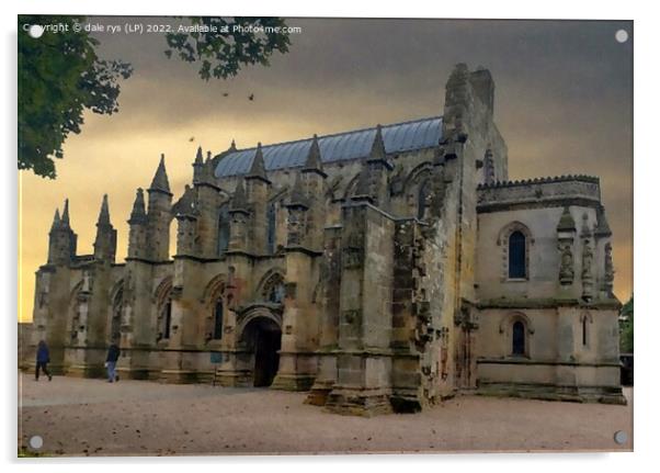 Rosslyn Chapel Acrylic by dale rys (LP)