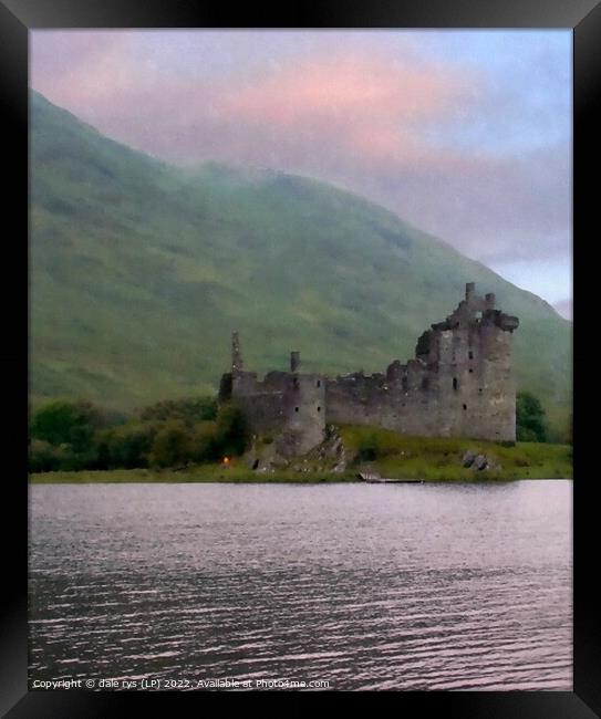 Kilchurn castle..Loch Awe argyll and bute Framed Print by dale rys (LP)