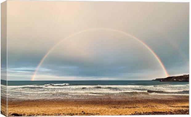Somewhere over the Rainbow  Canvas Print by Lorna-Jain Dargue