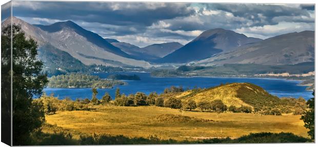 Loch Awe, Scotland Canvas Print by Joyce Storey