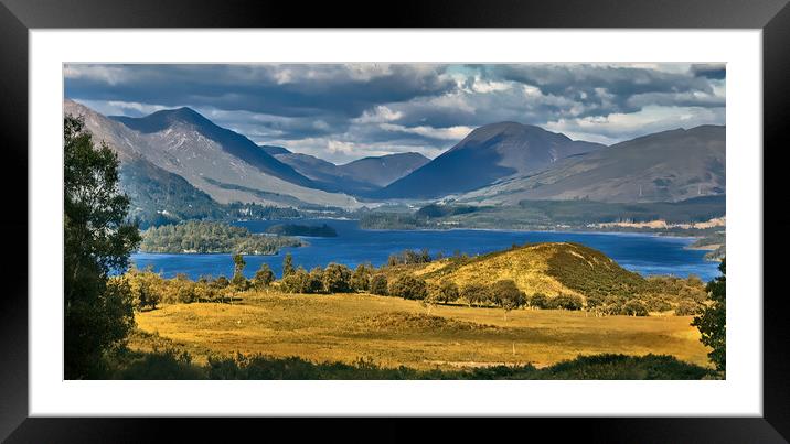 Loch Awe, Scotland Framed Mounted Print by Joyce Storey